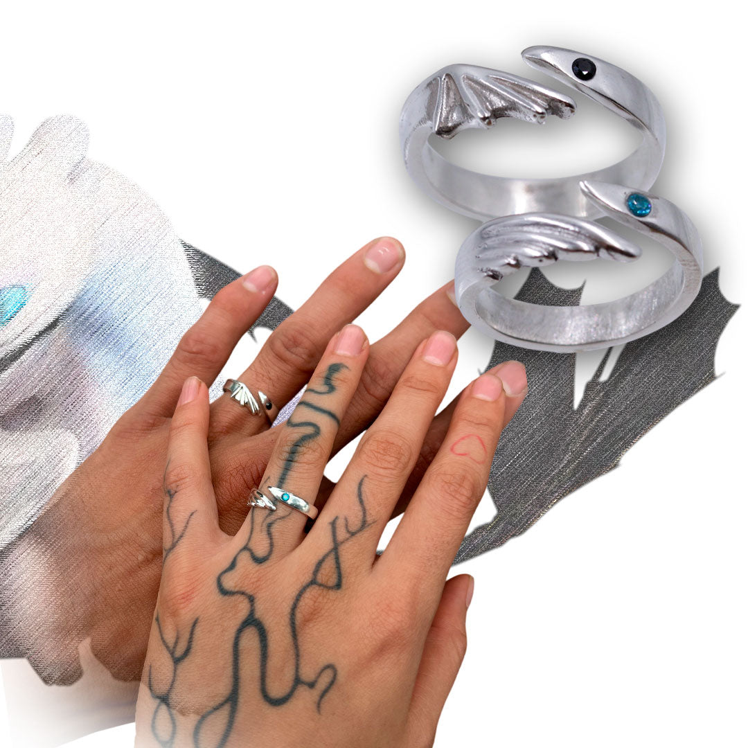 Anillos entrenando a tu dragon