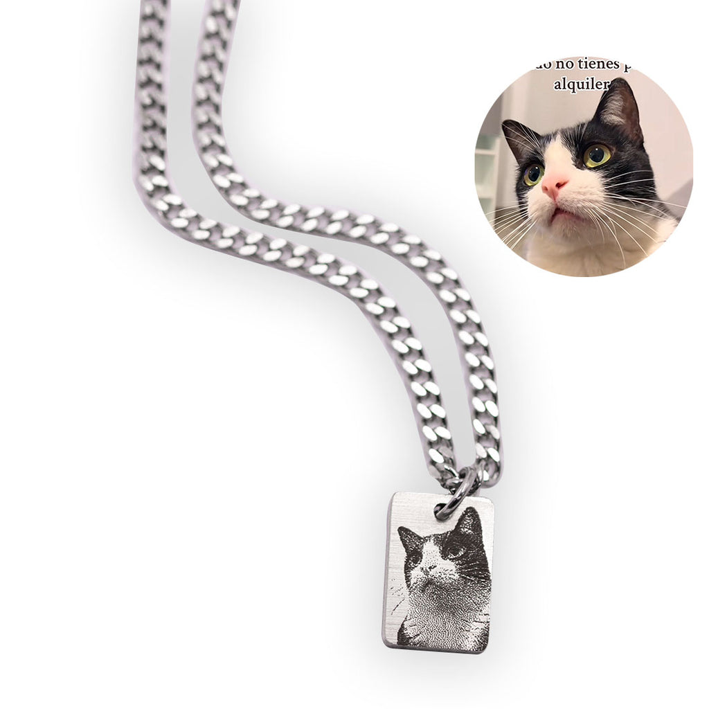 Collar mini rectangular