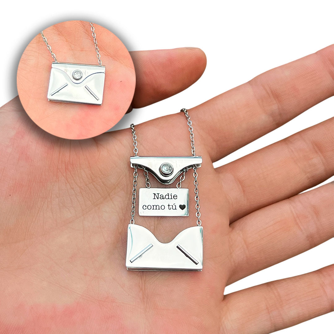 Collar mensaje oculto