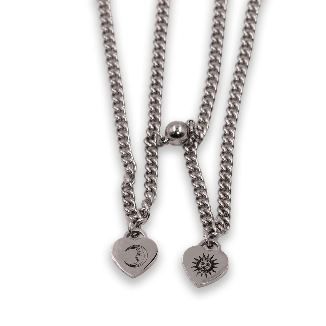 Collares imantados mini heart